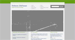 Desktop Screenshot of dobsondavanzo.com